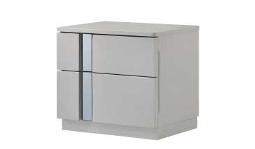 Palermo Nightstand in Grey - Canal Furniture