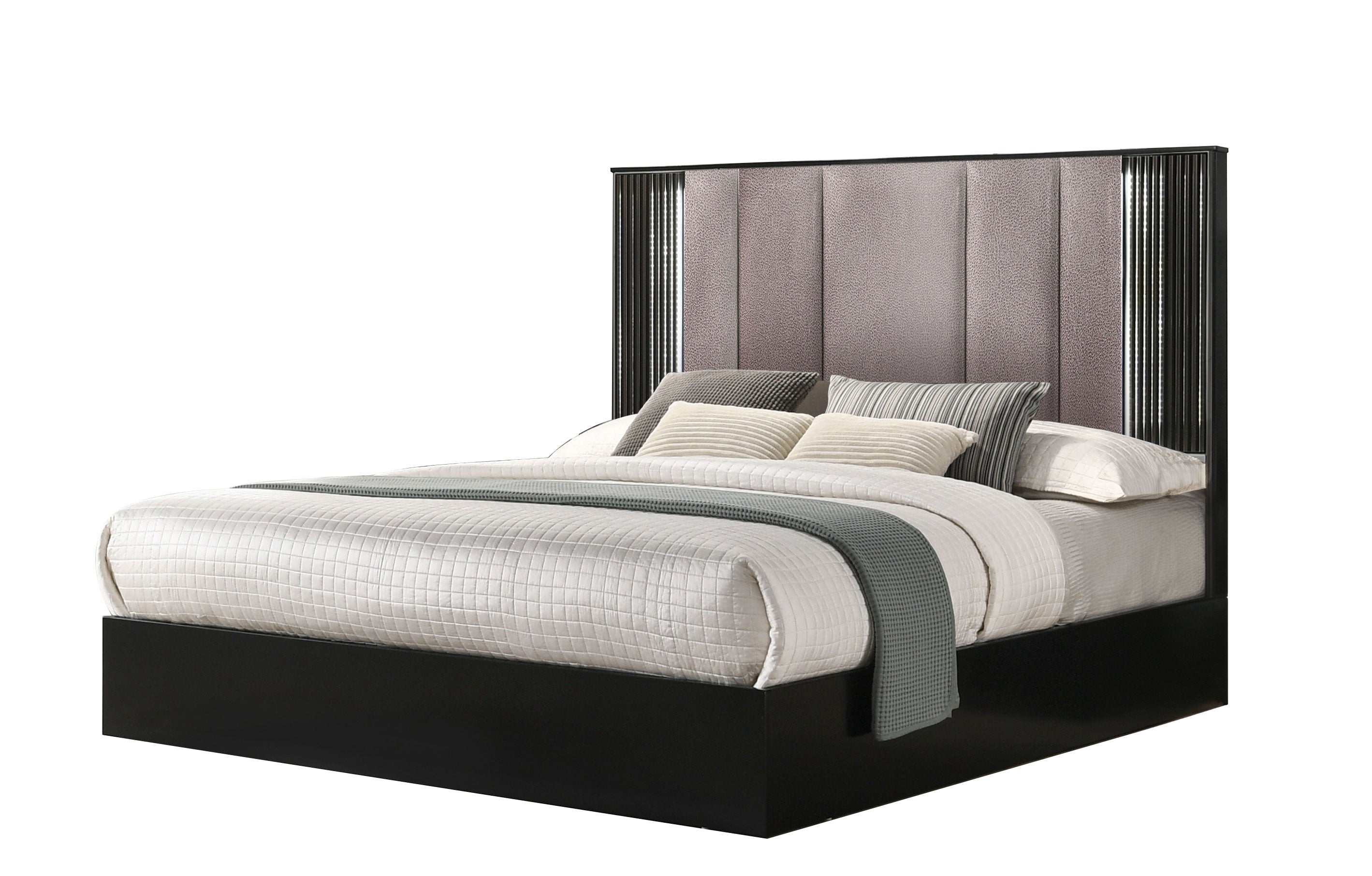Rosette Modern Bed | J&M Furniture - Canal Furniture