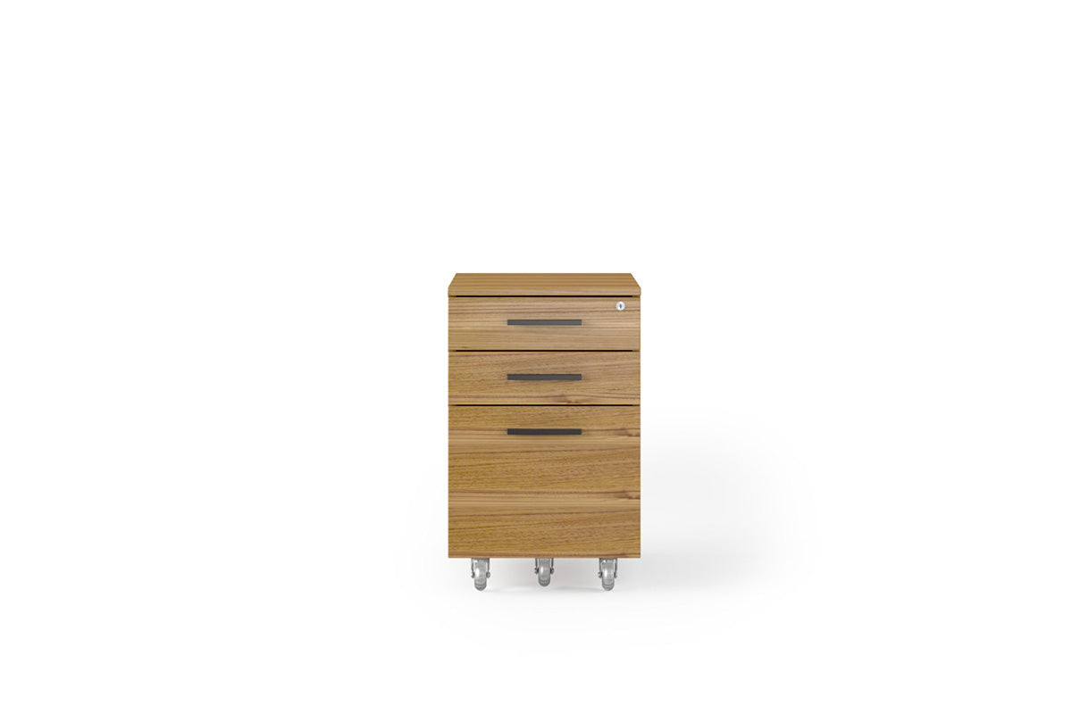 Sequel 6107 Low Mobile Storage & File Cabinet | BDI Furniture - Canal Furniture