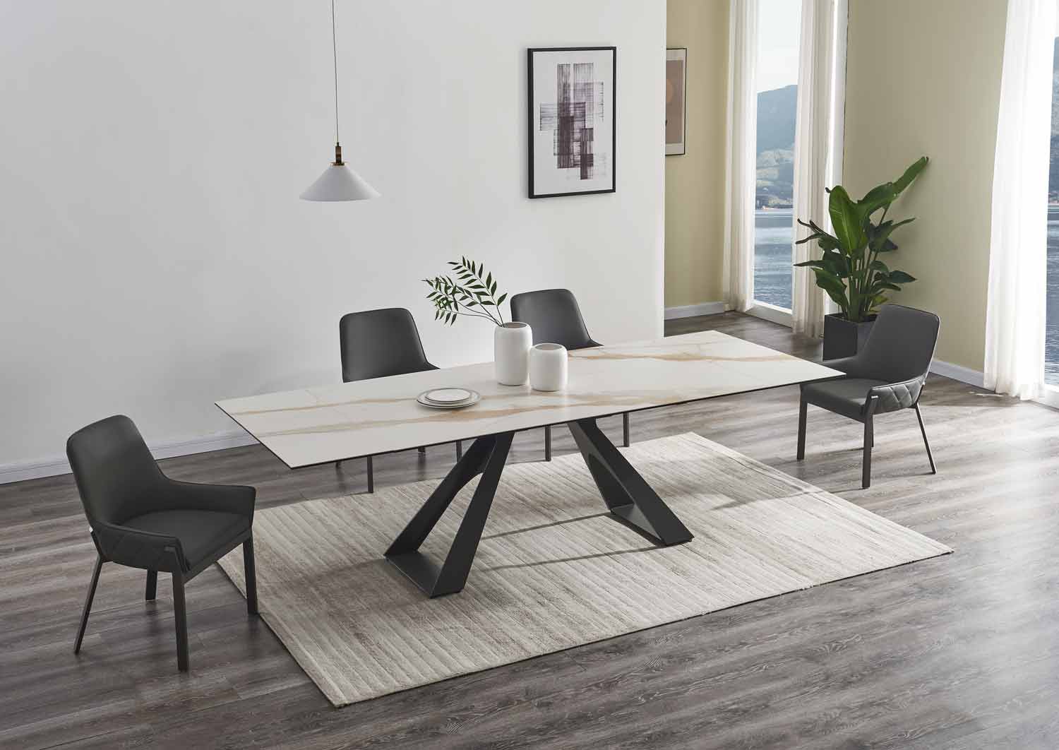Swan Extensions Dining Table | J&M Furniture - Canal Furniture