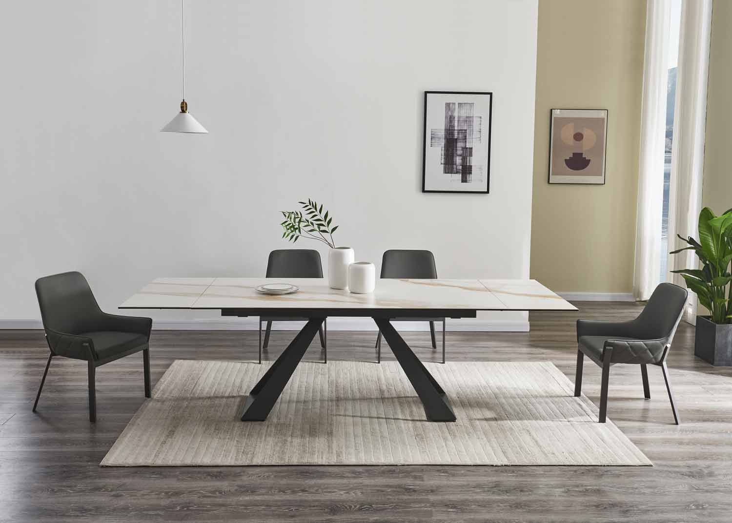 Swan Extensions Dining Table | J&M Furniture - Canal Furniture