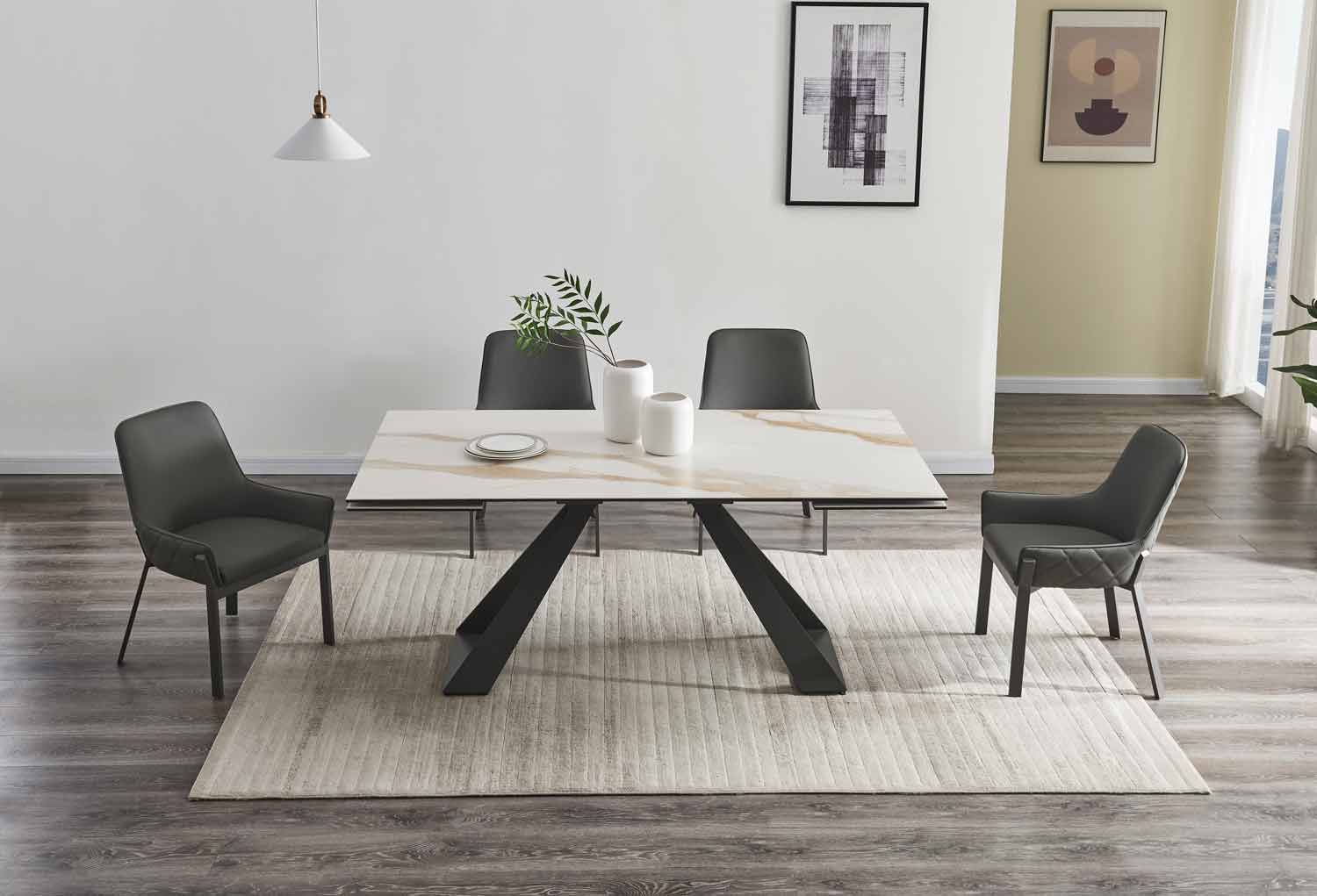 Swan Extensions Dining Table | J&M Furniture - Canal Furniture