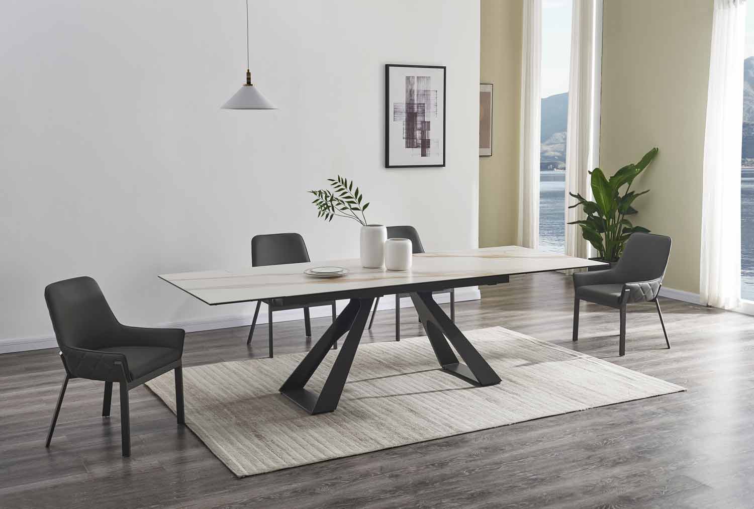 Swan Extensions Dining Table | J&M Furniture - Canal Furniture