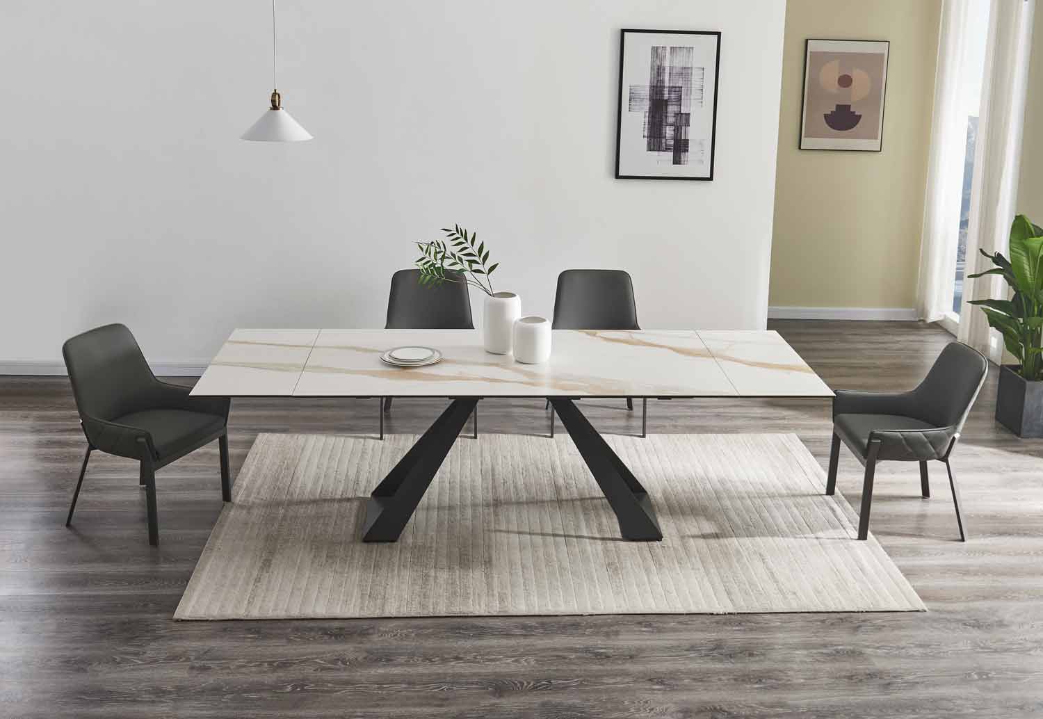 Swan Extensions Dining Table | J&M Furniture - Canal Furniture