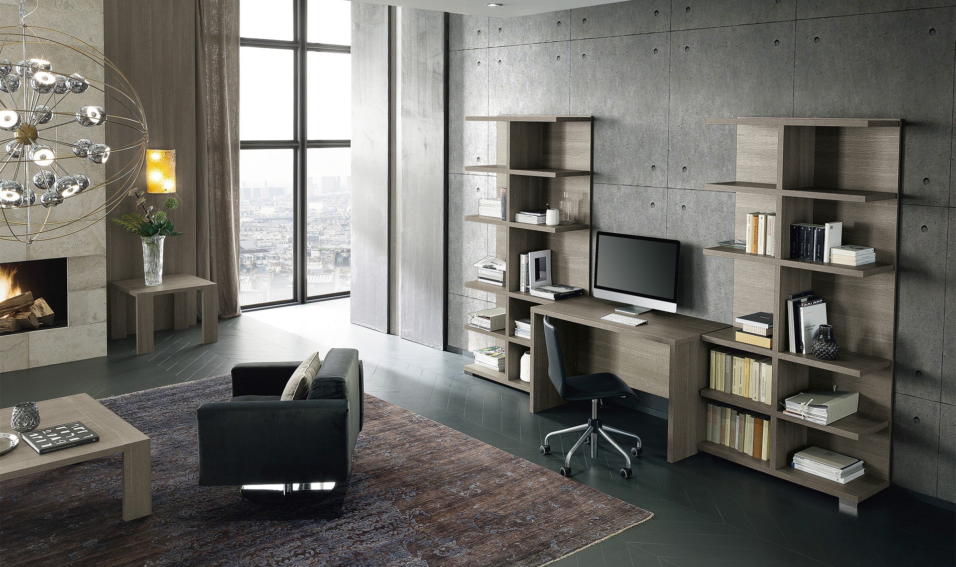 Tivoli Office Desk | Alf Italia - Canal Furniture