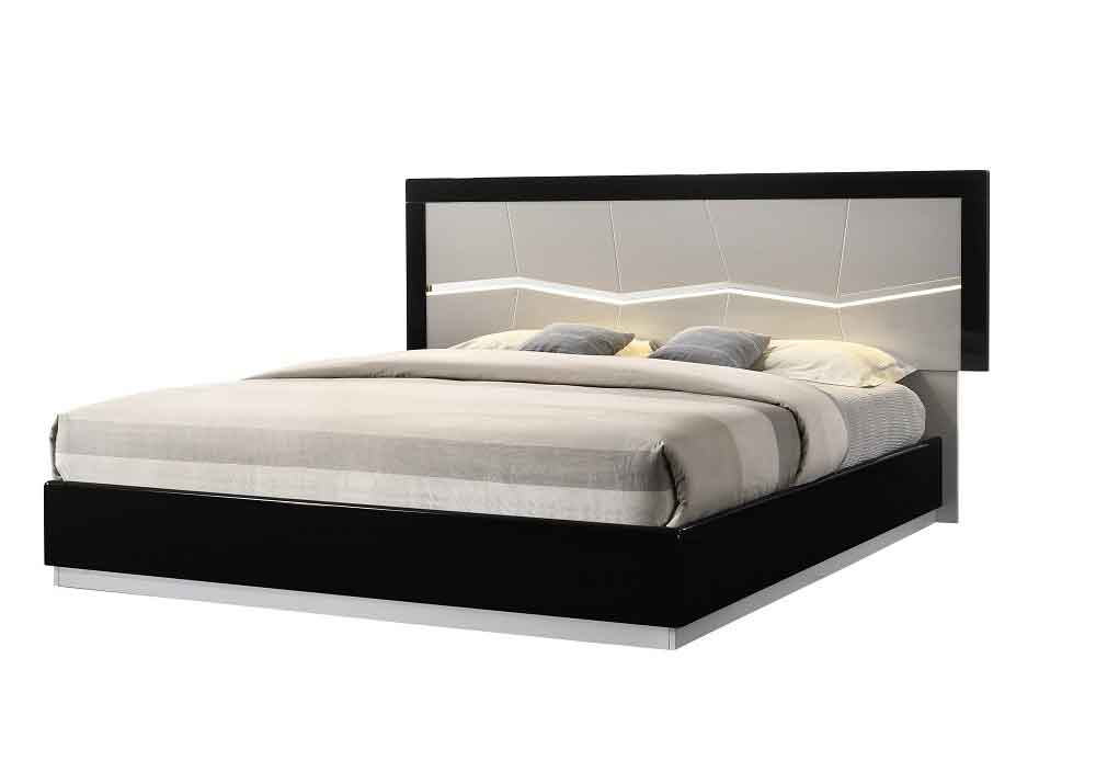 Turin Modern Bed | J&M Furniture - Canal Furniture