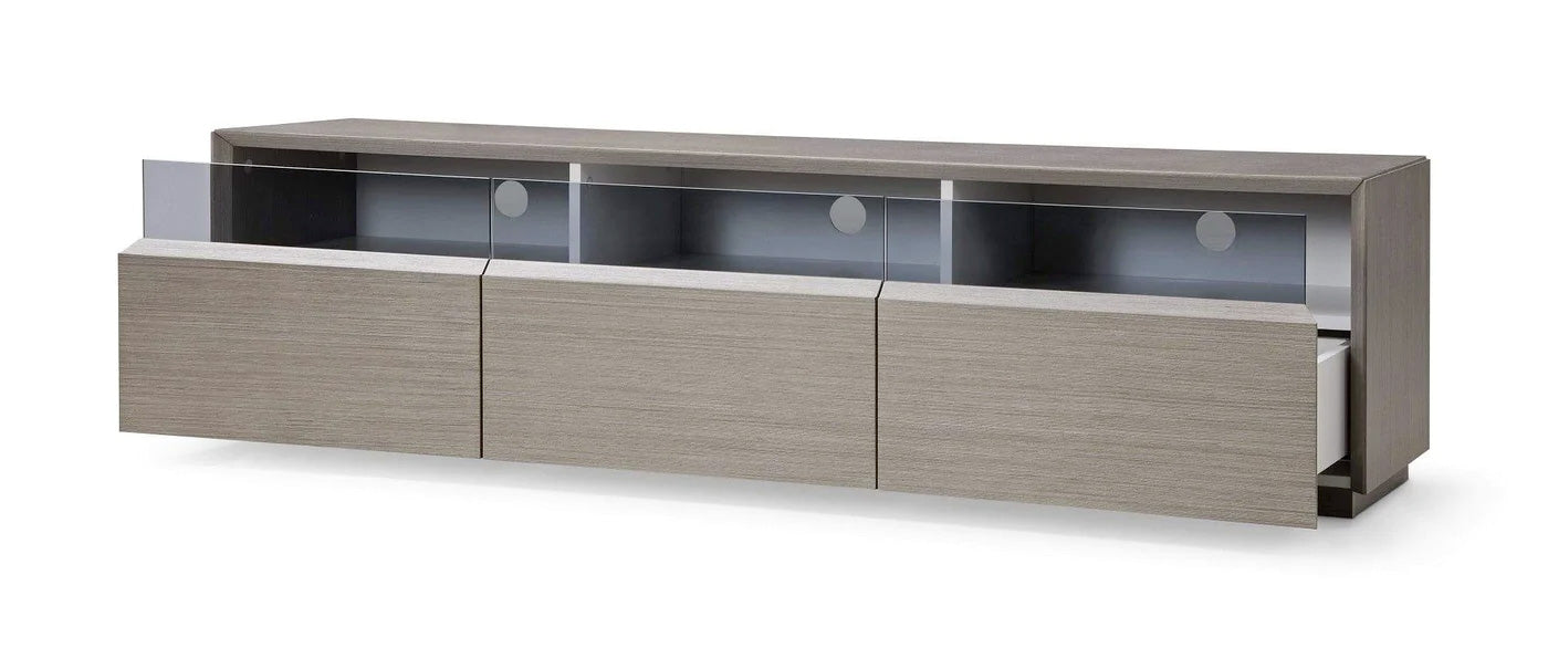 TV Stand TV023 in Grey Veneer | J&M Furniture - Canal Furniture