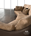 Swing Leather Sectional | Gamma