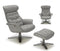 Karma Lounge Chair in Grey | J&M Furniture