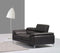 A973 Italian Leather Sofa Collection in Black | J&M Furniture