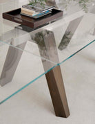 Bontempi Casa Aron Glass Table 20.07