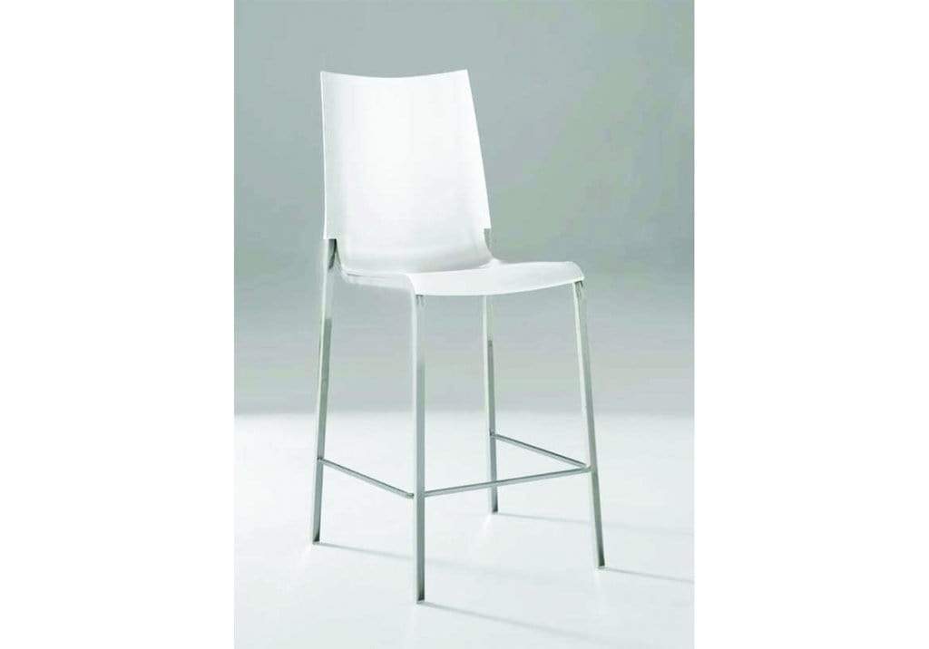 Bontempi Casa Barstool Eva Aluminum Barstool 04.34