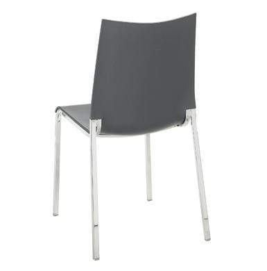 Bontempi Casa Dining Chair Eva Stackable Armless Chair 04.22