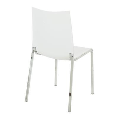 Bontempi Casa Dining Chair Eva Stackable Armless Chair 04.22
