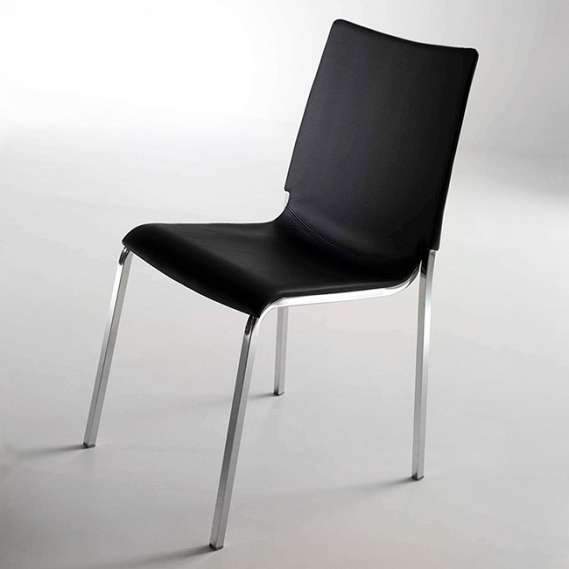 Bontempi Casa Dining Chair Eva Stackable Armless Chair 04.22