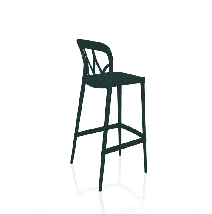 Bontempi Casa Dining Chair Galaxy Barstool by Archirivolto 34.61