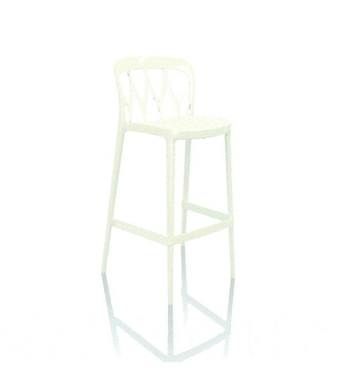 Bontempi Casa Dining Chair Galaxy Barstool by Archirivolto 34.61