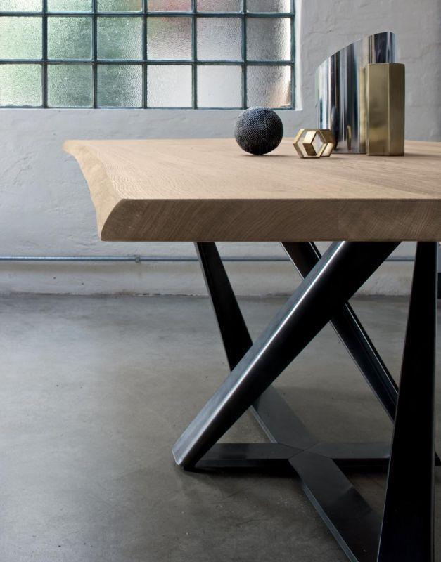 Bontempi Casa Dining Table Millennium Walnut Table 20.38 - 20.39