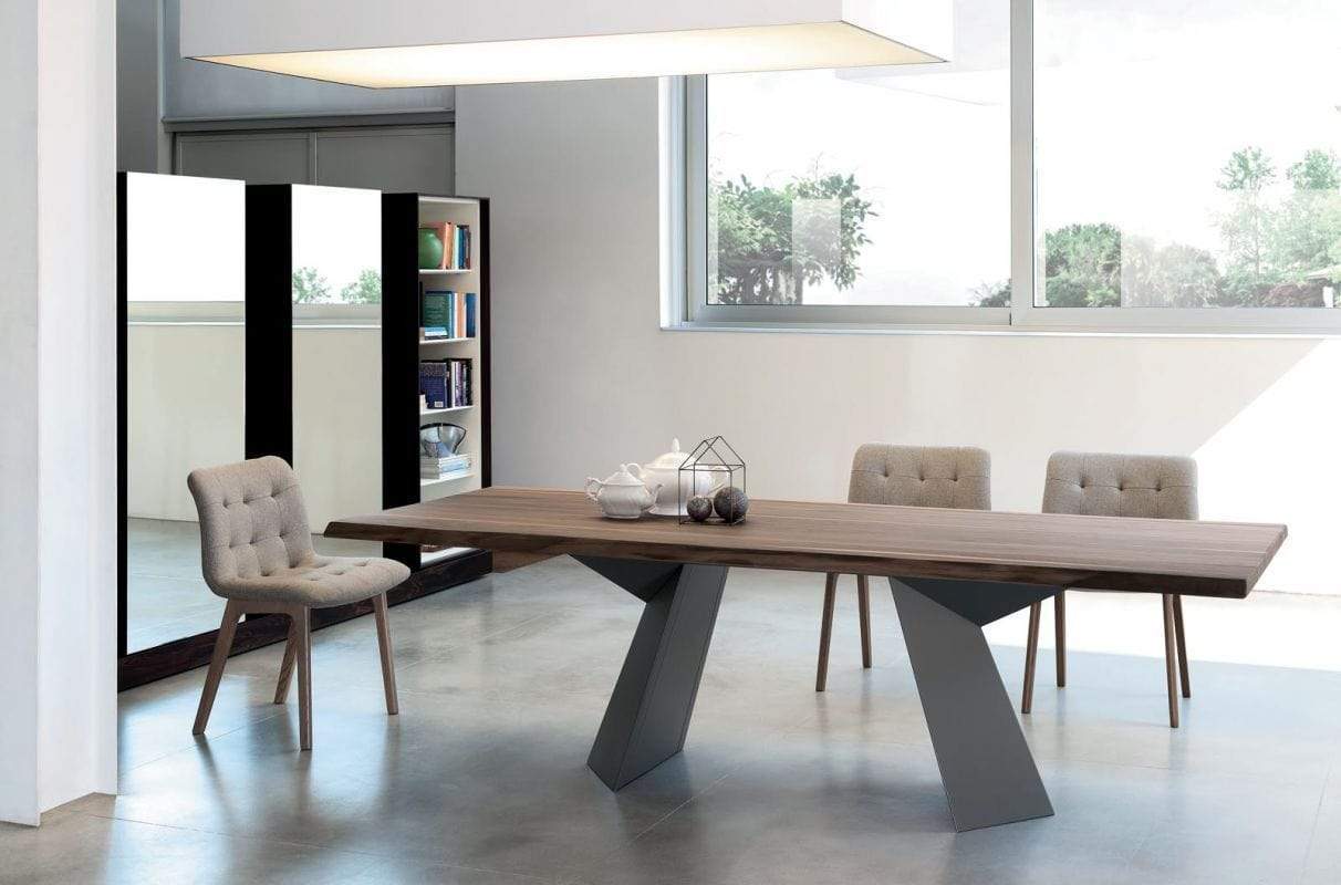 Bontempi Casa Fiandre Walnut Table 20.45