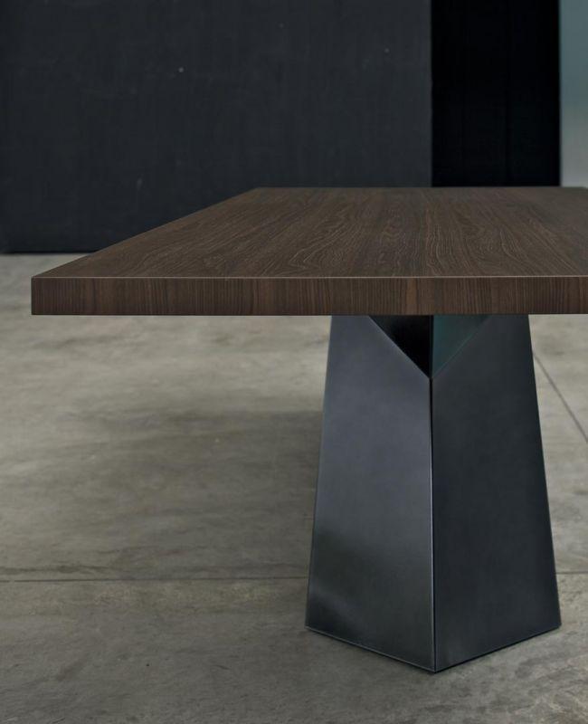 Bontempi Casa Fiandre Walnut Table 20.45