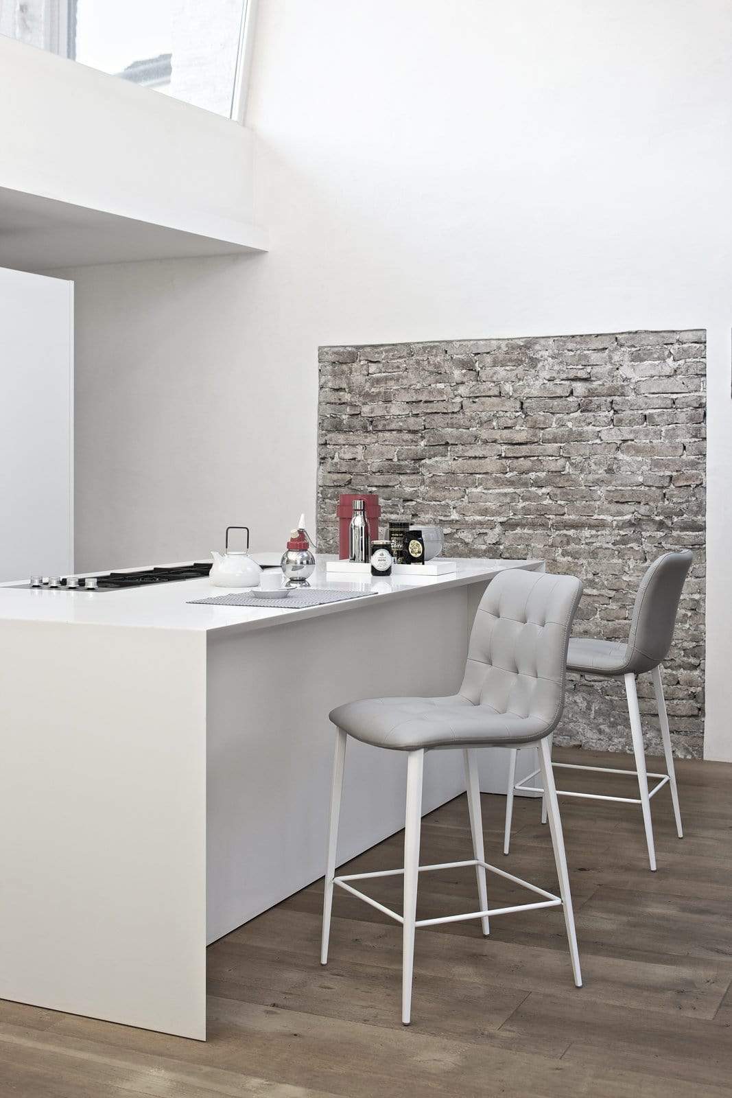 Bontempi Casa Kuga High Barstool 40.42