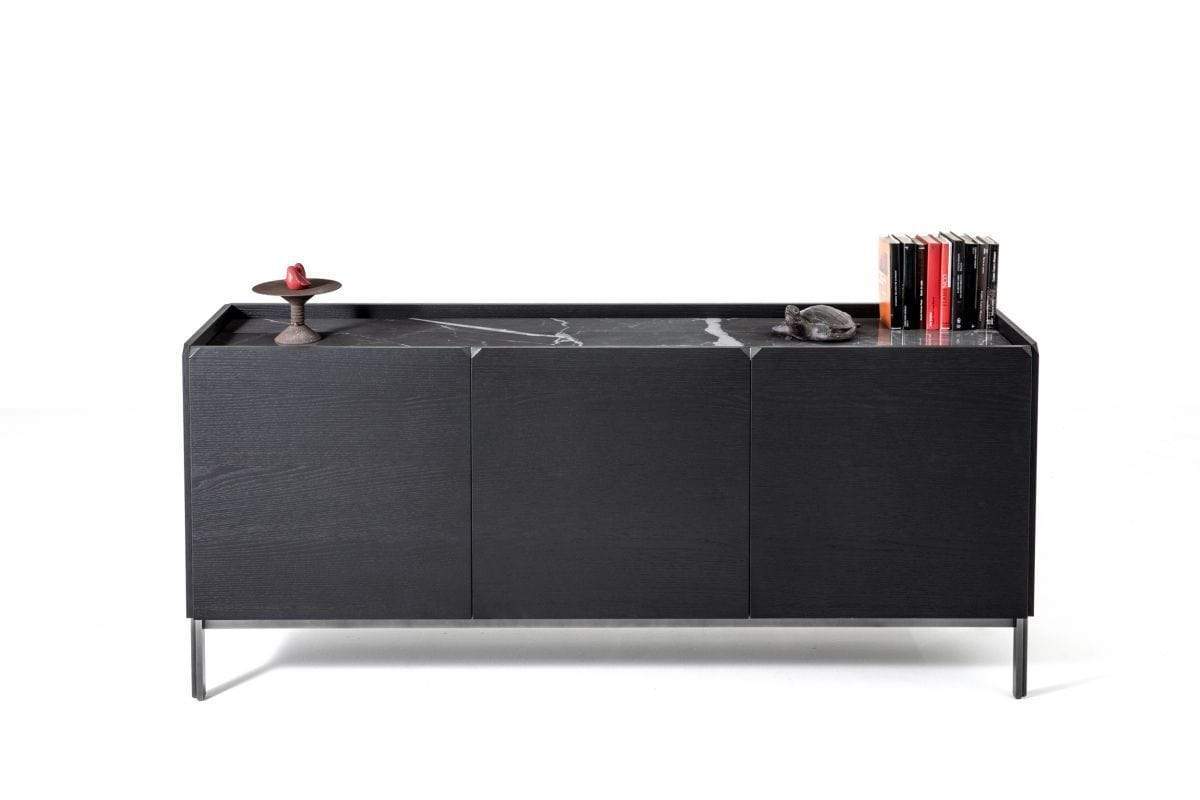 Bontempi Casa Sideboards & Buffet Pica Lacquered Wood Decorated