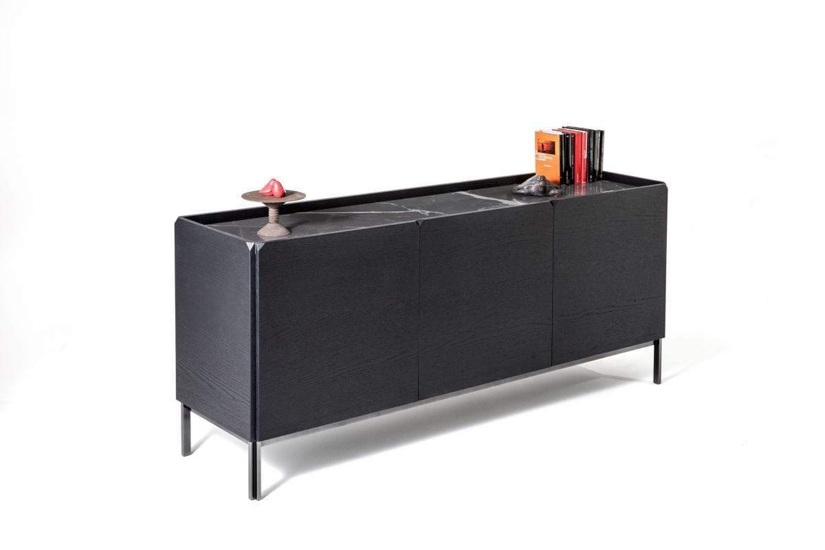 Bontempi Casa Sideboards & Buffet Pica Lacquered Wood Decorated