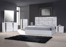 Degas Bed in Silver Grey