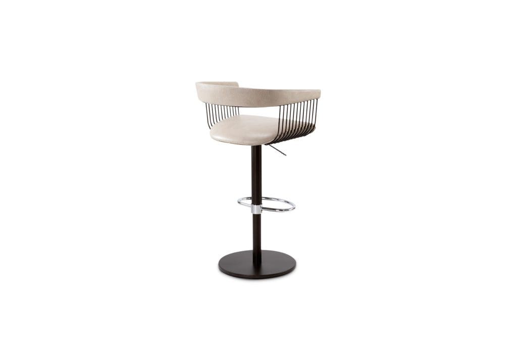 Gianna Hydraulic Swivel Barstool - Thumbnail 3