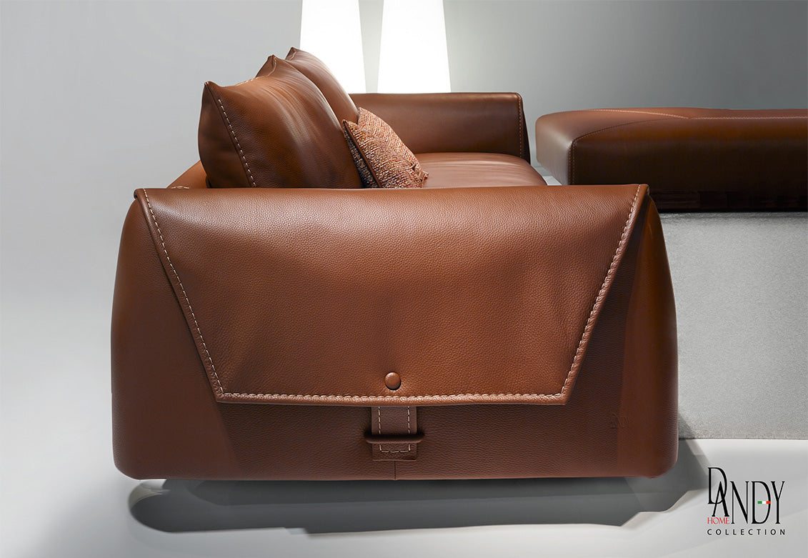 Karl Modern Leather Sofa | Gamma – ItalMod Furniture