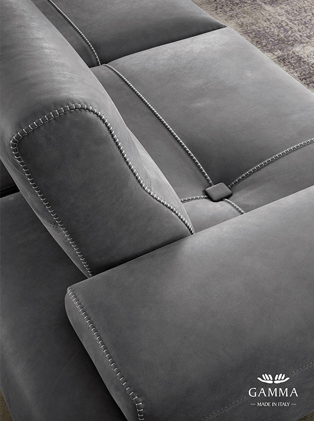 Smart Sectional Leather Sofa | Gamma