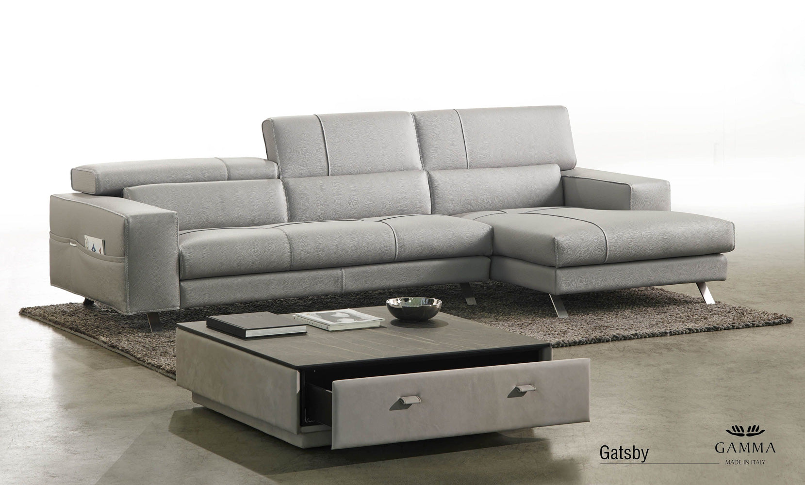 Gatsby Leather Sofa | Gamma – ItalMod Furniture