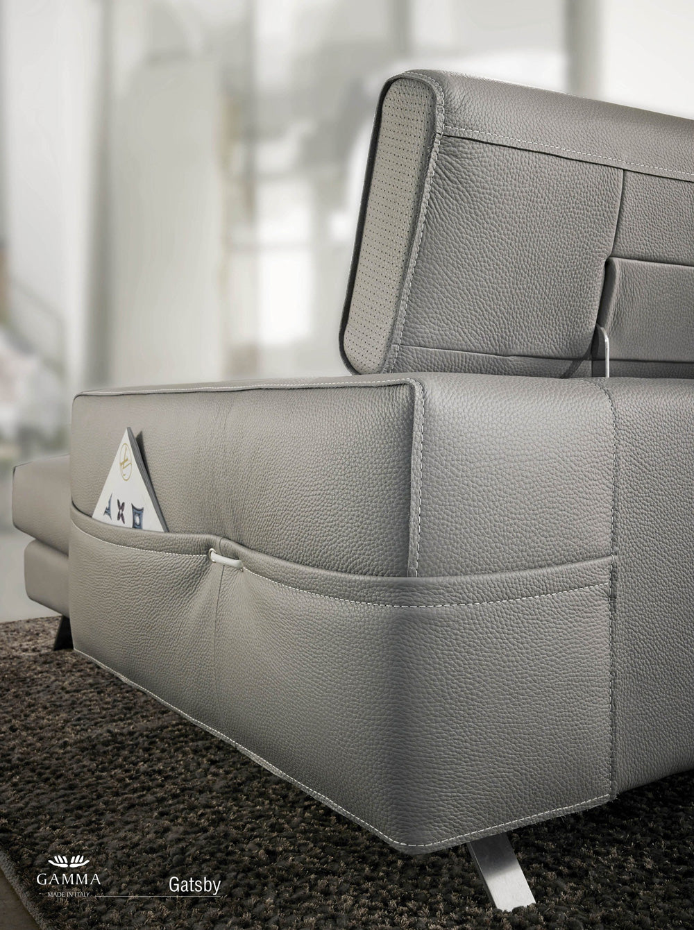 Gatsby Leather Sofa | Gamma – ItalMod Furniture