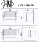 J and M Furniture Bedroom Sets Vera Modern Bedroom Collection