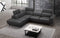 J and M Furniture Couches & Sofa Left Hand Facing Chaise Davenport Modern Sectional in Slate Grey