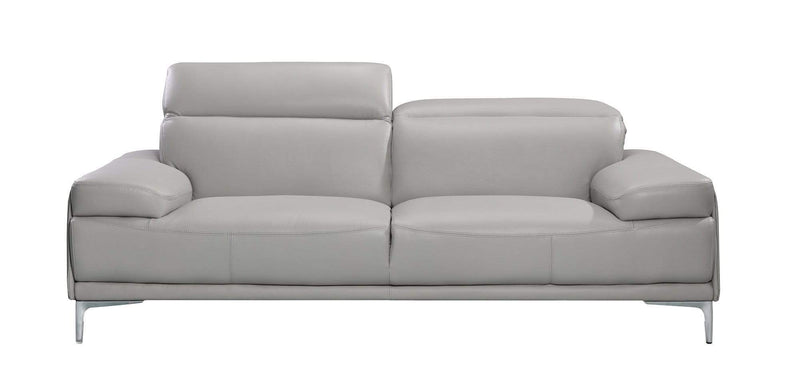 J and M Furniture Couches & Sofa No Thanks Nicolo Sofa Collection In Light Grey
