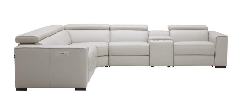 J and M Furniture Couches & Sofa Picasso 6Pc Motion Sectional In Various Colors