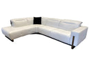 J and M Furniture Couches & Sofa Plaza Sectional in White | J&M Furniture