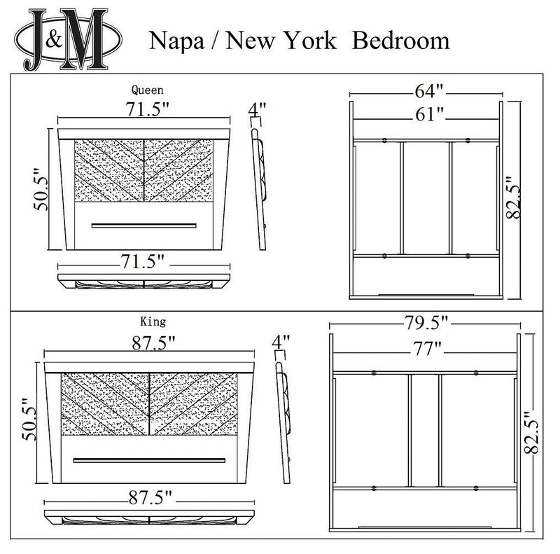 New York Bedroom Collection | Floor Model