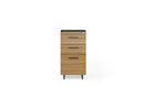 Sequel 6114 3 Drawer File & Storage Cabinet | BDI Furniture