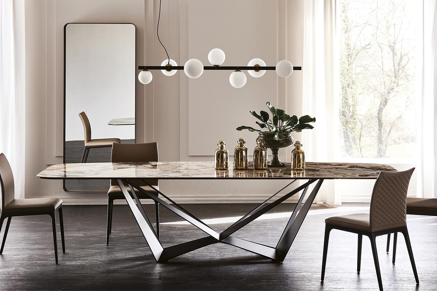 Skorpio Keramik Dining Table | Cattelan Italia