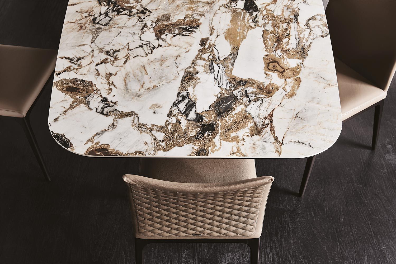 GMGK43○cattelan italia / カッテラン イタリア Scac Skorpio Keramik Dining Table | Cattelan Italia