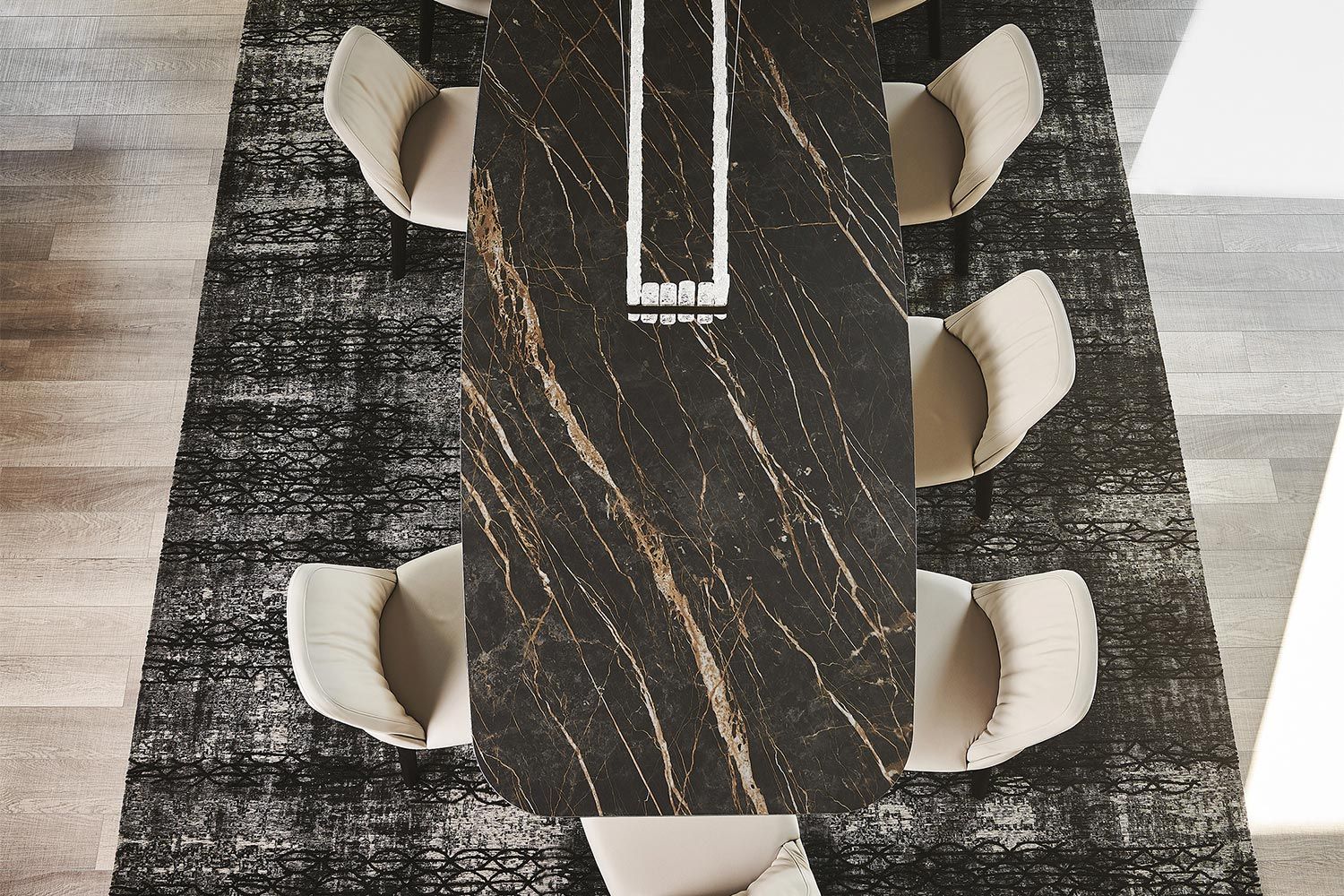 Skorpio Keramik Dining Table | Cattelan Italia