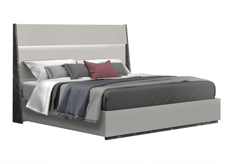 Stoneage Modern King Bed | J&M Furniture